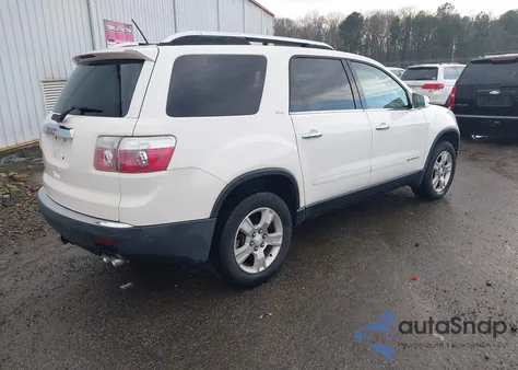 2008 GMC Acadia Slt-1 z USA, uszkodzony, nr VIN 1GKER237X8J238562